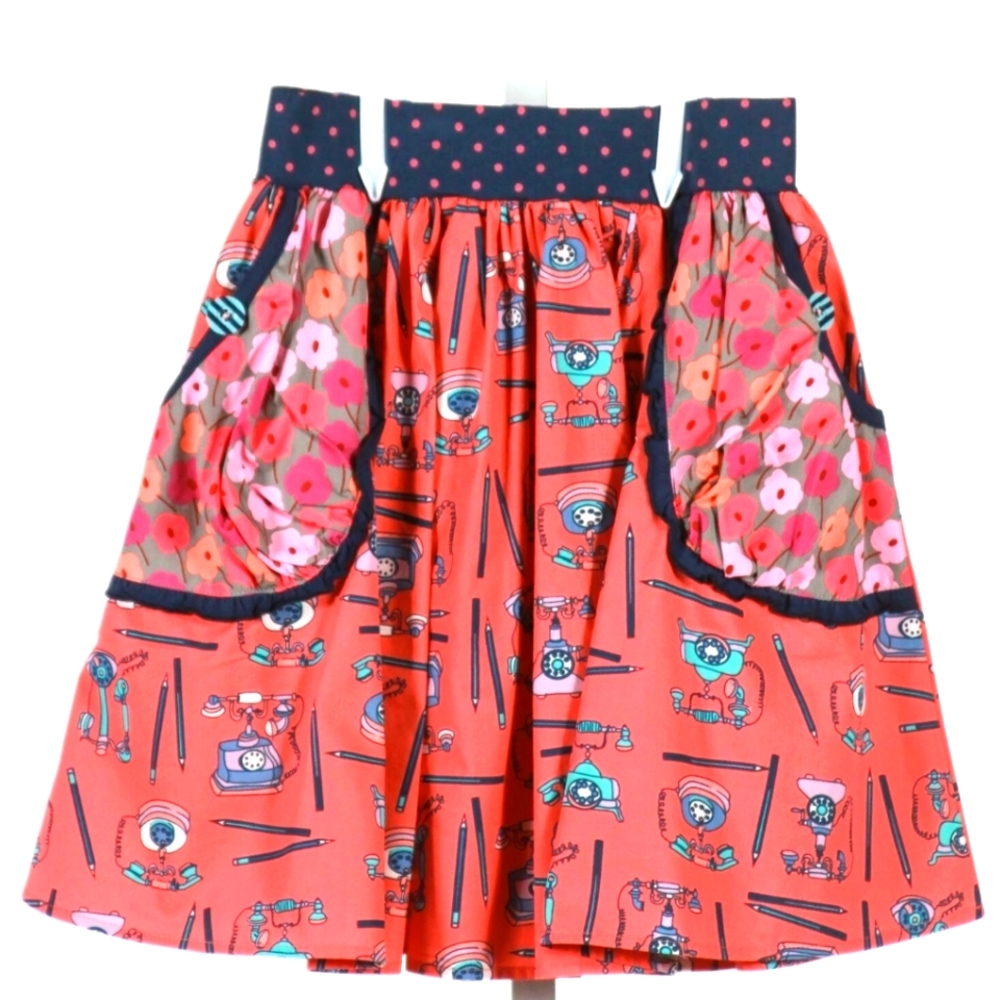 Matilda Jane Secret Fields “Hold the Phone Skirt” Girls Size 12
